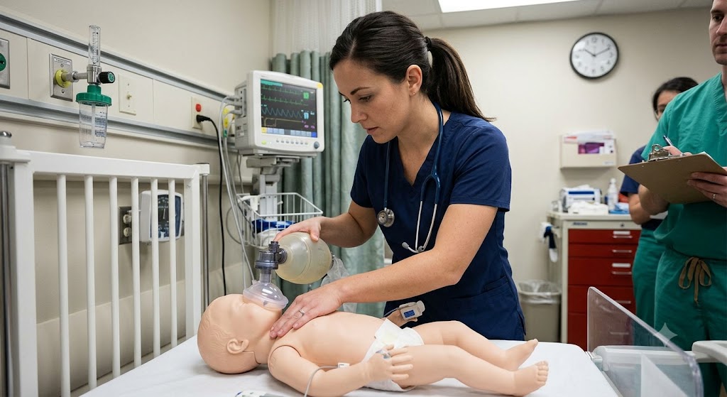 PALS Chapter 6: Respiratory Distress or Failure Practice Test Banner