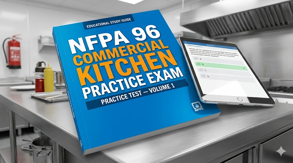 NFPA 96 Commercial Kitchen Practice Exam Banner