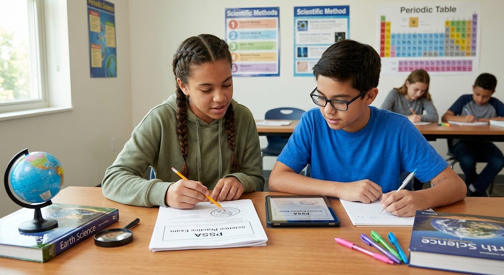 Science PSSA Practice 
Test Banner