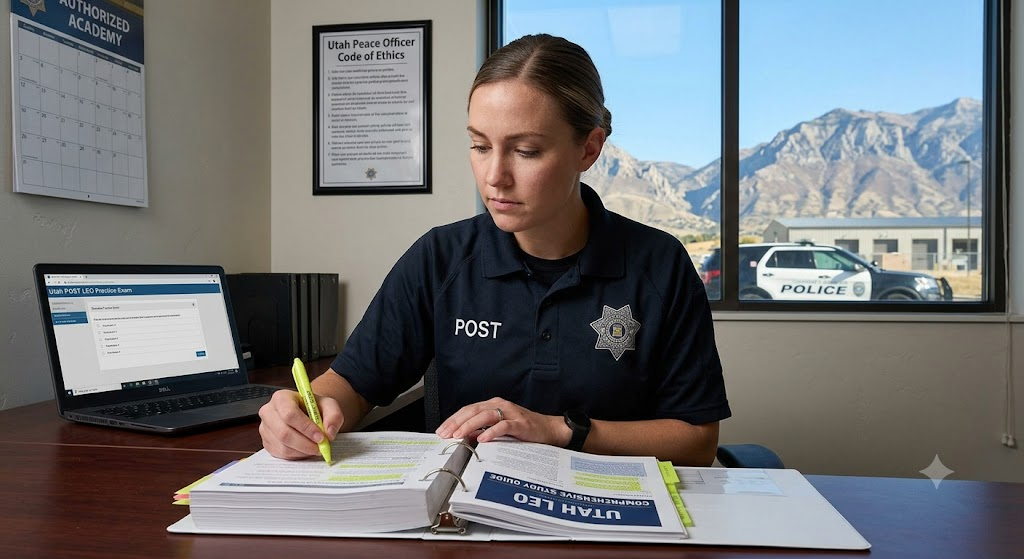 Utah POST Law Enforcement Officer (LEO) Practice Exam. Banner