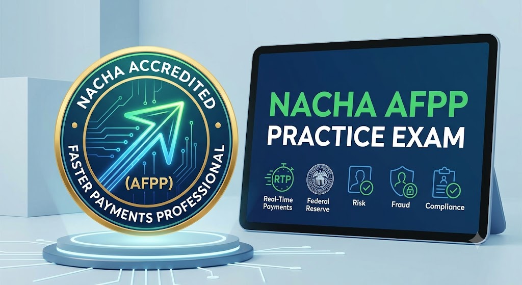 Nacha Accredited Faster Payments Professional (AFPP) Practice Exam Banner
