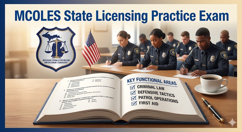 MCOLES State Licensing Practice Exam Banner