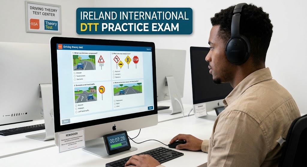 International Dtt Practice Test & Exam Prep | Ireland Banner