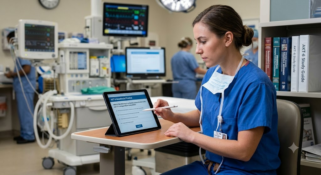 Anesthesia Knowledge Test-6 (AKT-6) Practice Banner