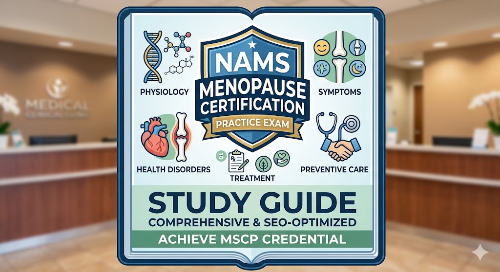 NAMS Menopause Certification Practice Exam Banner
