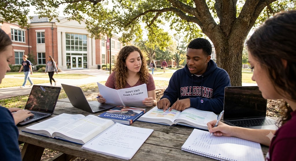 Federal Government 2305 Exam 1 Practice Banner