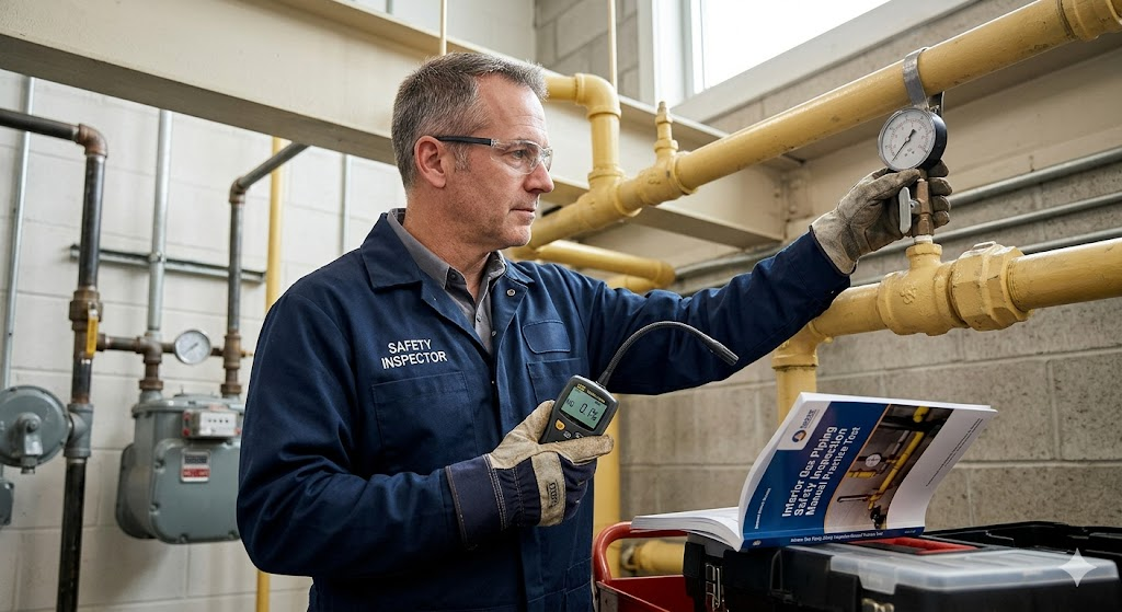 Interior Gas Piping Safety Inspection Manual Practice Test Banner
