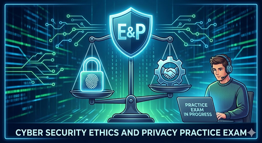 Cyber Security Ethics and Privacy Practice Test Banner