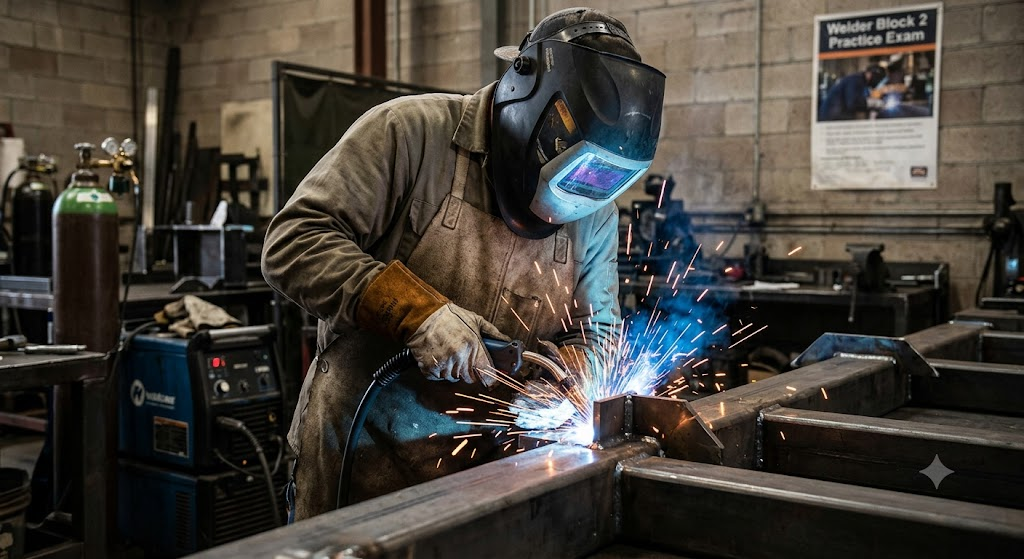 Welder Block 2 Practice Exam Banner