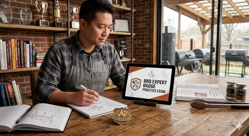 BBQ Expert Badge Assessment Practice Test Banner