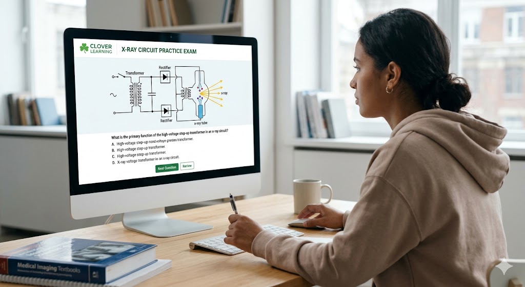 Clover Learning X-Ray Circuit Practice Exam Banner