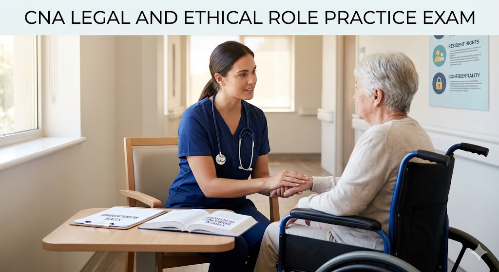Legal and Ethical Aspects of the CNA Role Practice Test Banner