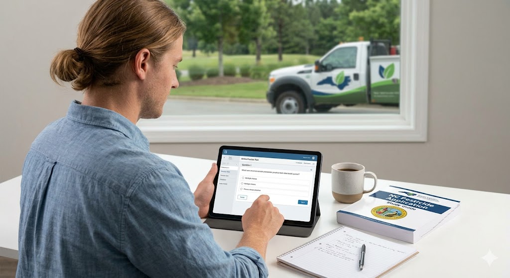 North Carolina Pesticide Application Practice Exam Banner
