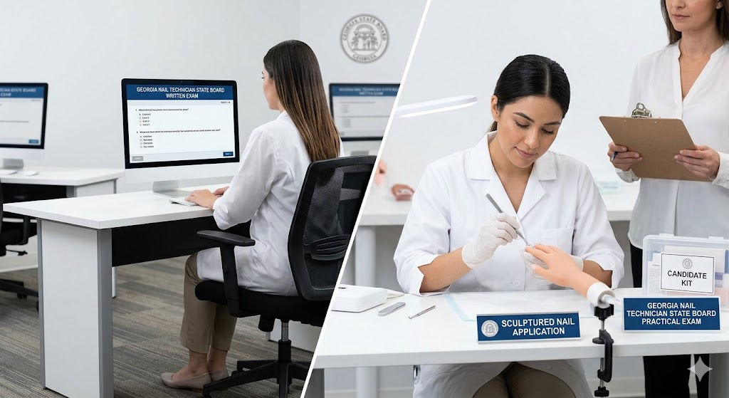 Georgia Nail Technician State Board Practice Exam Banner