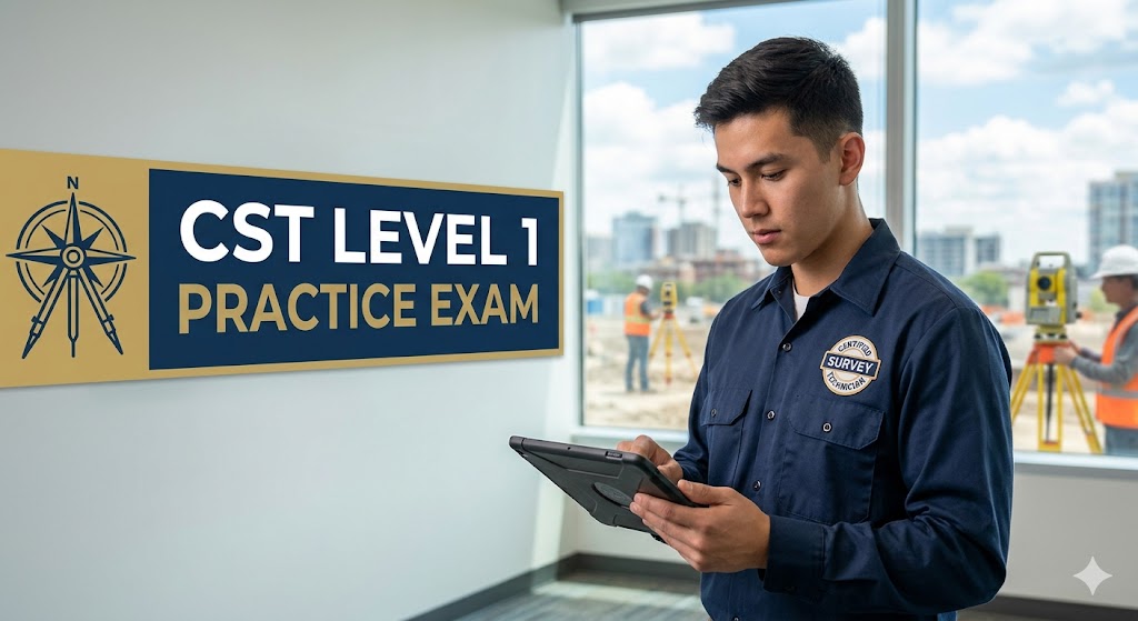 Certified Survey Technician Level 1 Practice Exam Banner