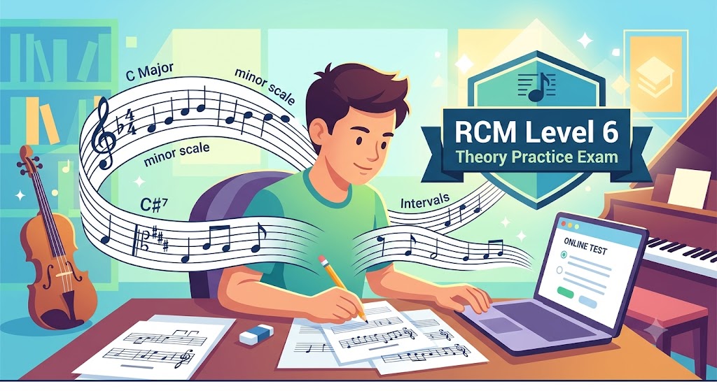 RCM Certificate Program – Level 6 Theory Practice Test Banner