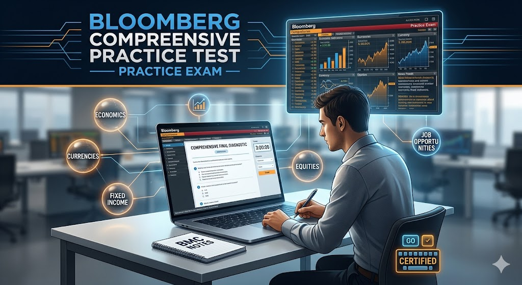 Bloomberg Comprehensive Practice Test Banner