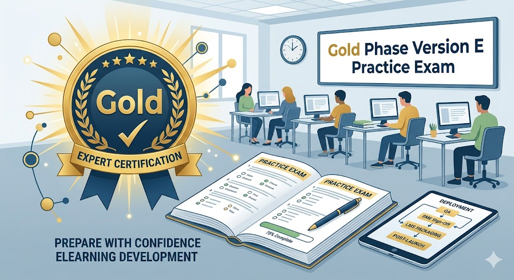 Gold Phase Version E Practice Test Banner