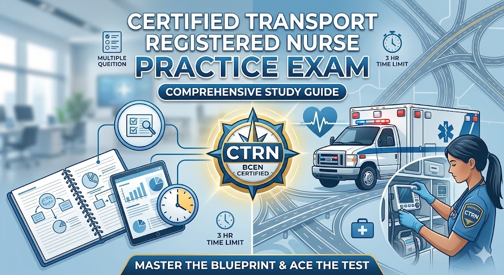 Certified Transport Registered Nurse Certification Practice Exam Banner