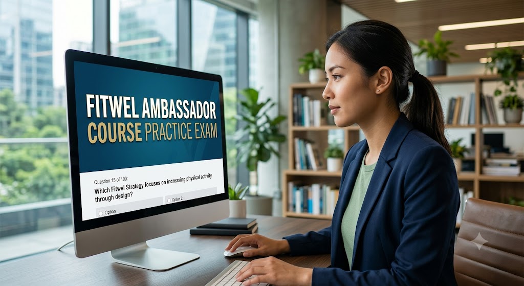 Fitwel Ambassador Course Practice Exam Banner