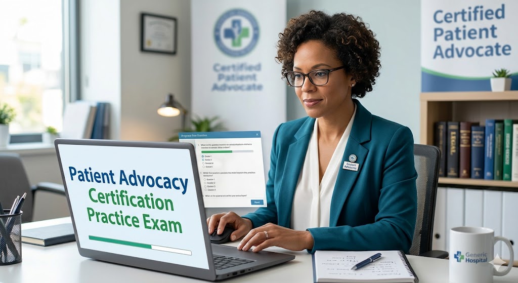 Patient Advocacy Certification Practice Exam Banner