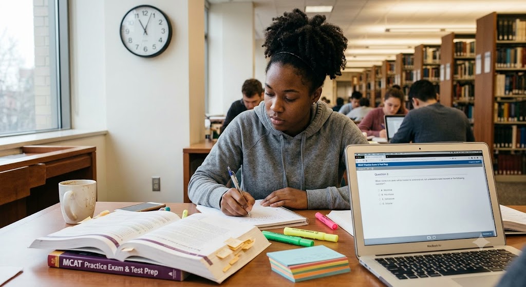Mcat Practice Test & Exam Prep Banner