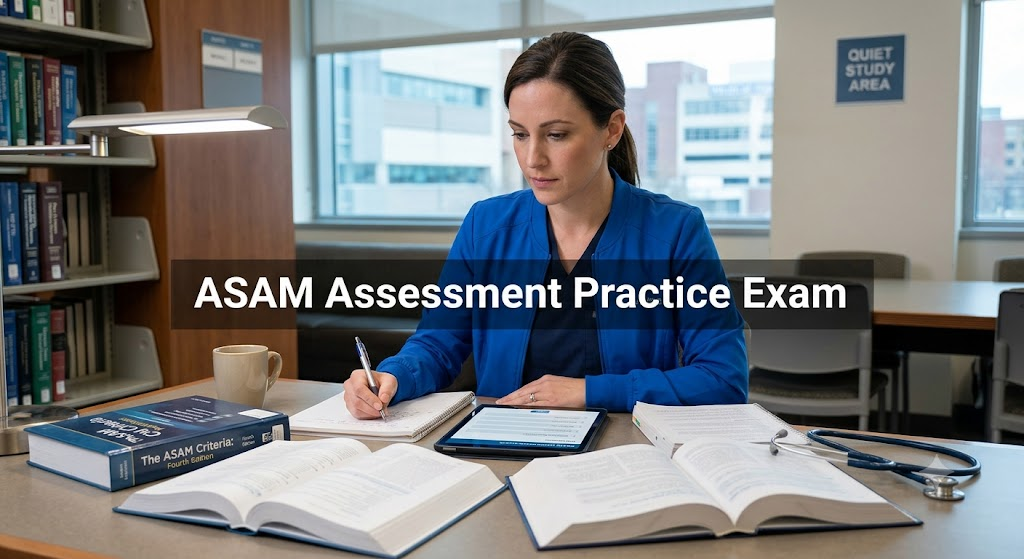American Society of Addiction Medicine (ASAM) Assessment Practice Test Banner