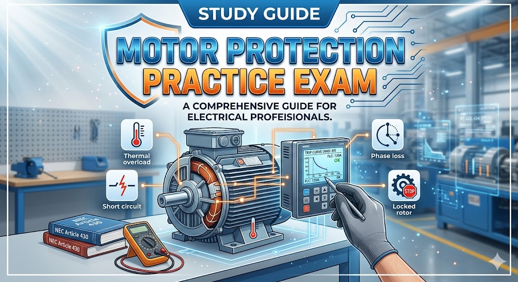 Motor Protection Practice Exam Banner