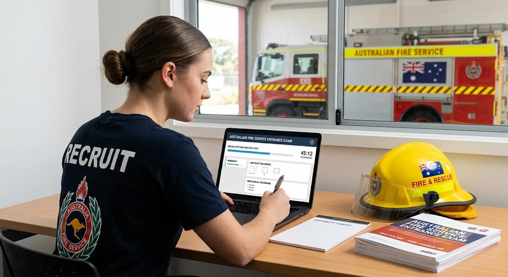 Fire Service Practice Test & Exam Prep | Australia Banner