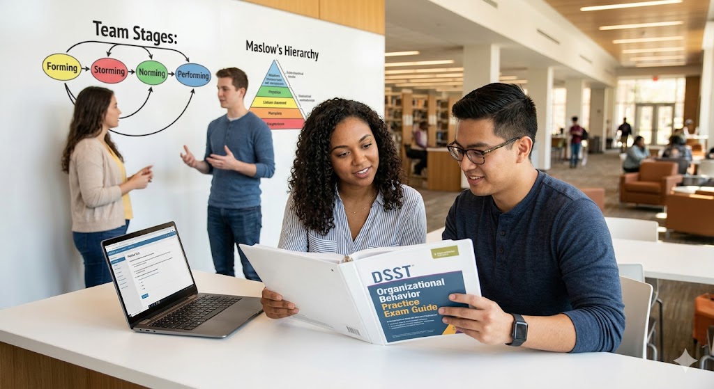 DSST Organizational Behavior Practice Exam Banner