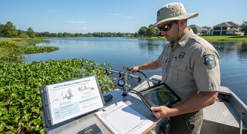 Aquatic Pest Management (Category F) Certification Practice Test Banner