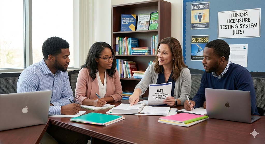 ILTS Principal as Instructional Leader (195 & 196) Practice Exam Banner