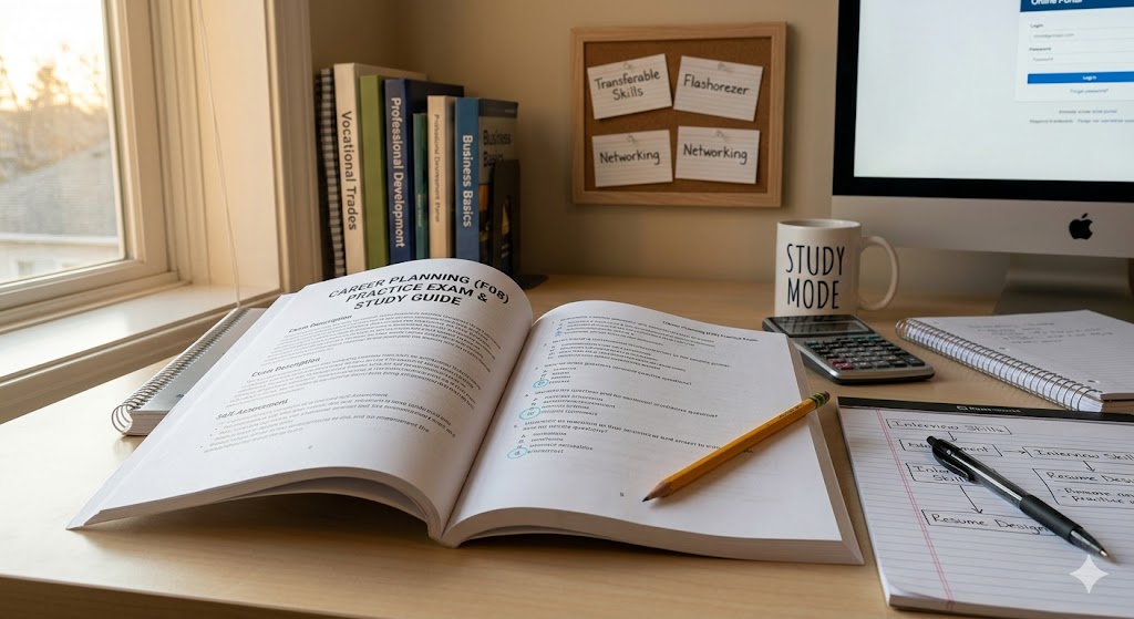 Career Planning (F08) Practice Test Banner