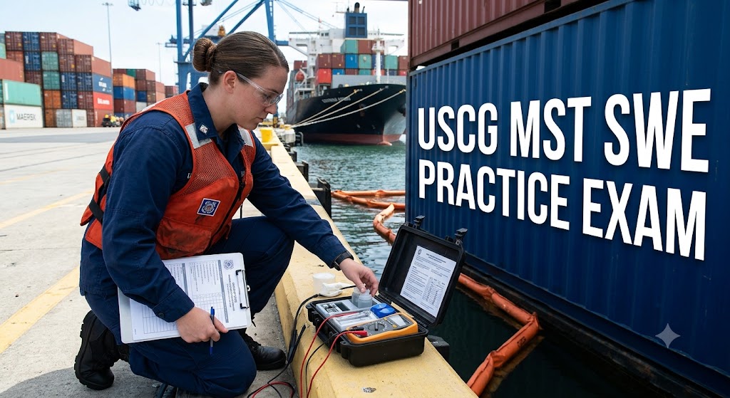 USCG Marine Science Technician (MST) Service Wide Exam (SWE) Practice Banner