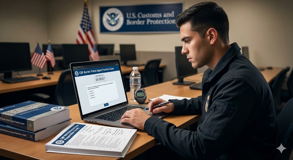 Customs and Border Protection Border Patrol Agent (CBP BPA) Practice Exam Banner