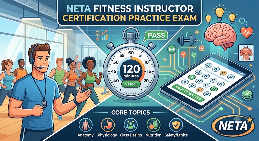 NETA Fitness Instructor Certification Practice Test Banner
