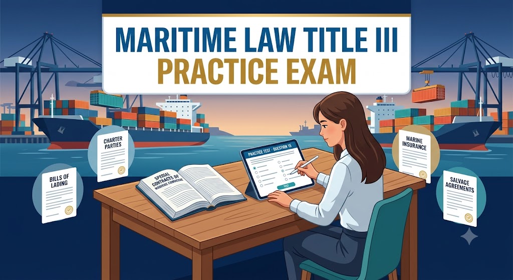 TITLE III – Special Contracts of Maritime Commerce Practice Test Banner