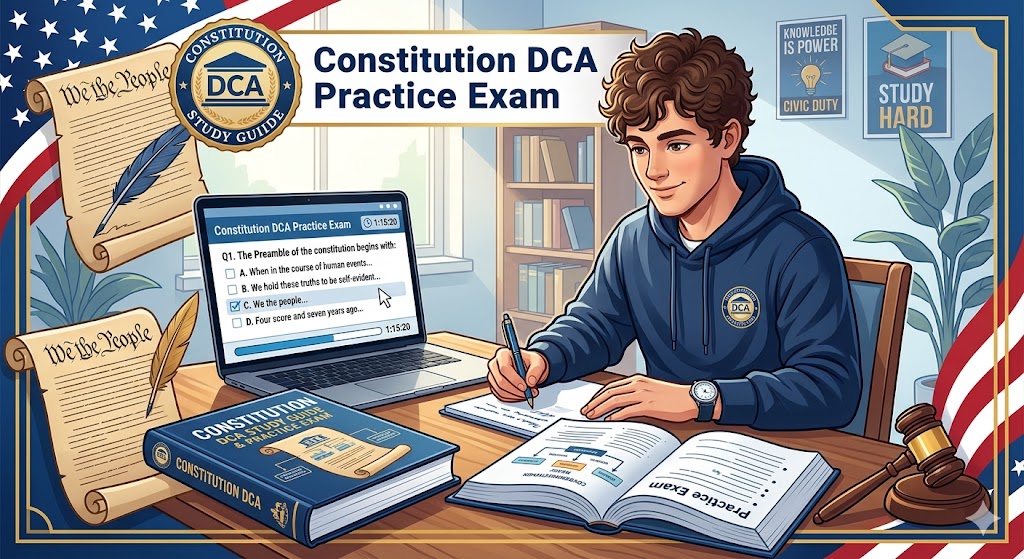 Constitution DCA Practice Test Banner