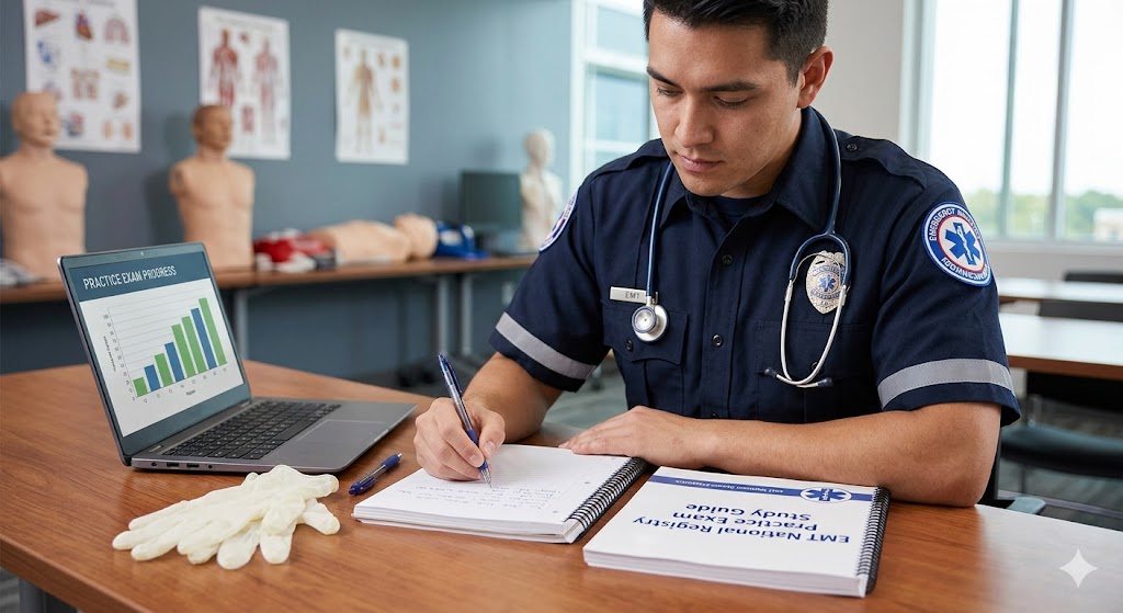 Emergency Medical Technicians (EMT) National Registry Practice Exam Banner
