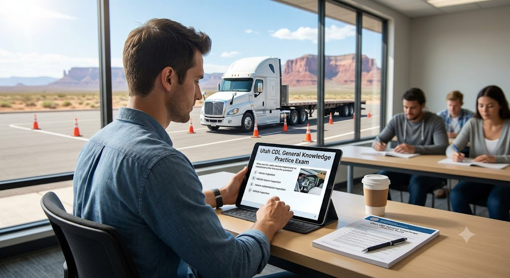 Utah CDL General Knowledge Practice Test Banner