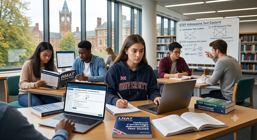 Admissions Practice Test & Exam Prep | United Kingdom Banner