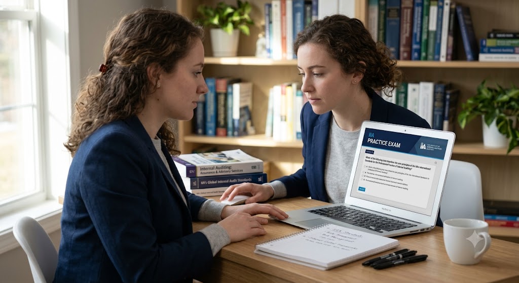 Iia Practice Test & Exam Prep Banner