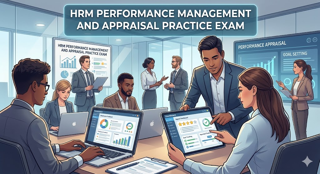 HRM: Performance Management and Appraisal Practice Exam Banner
