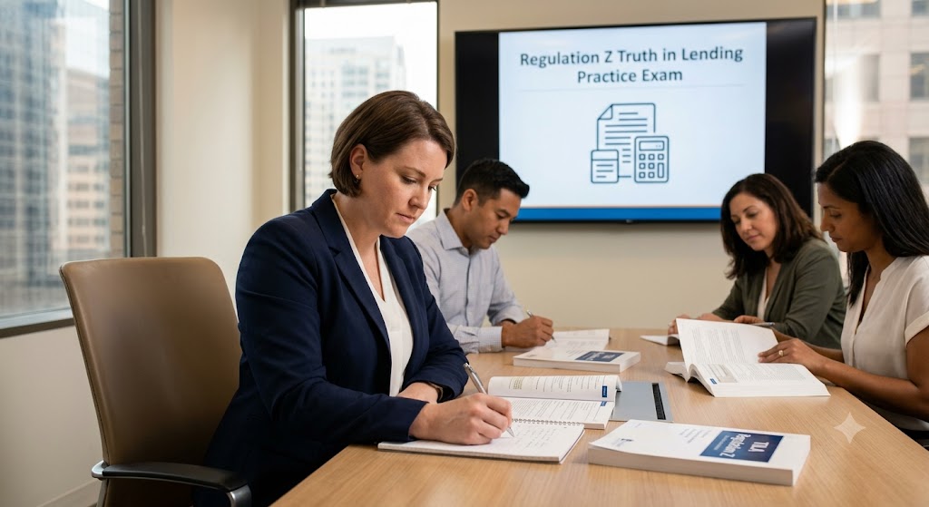 Truth in Lending (Regulation Z) General Practice Test Banner