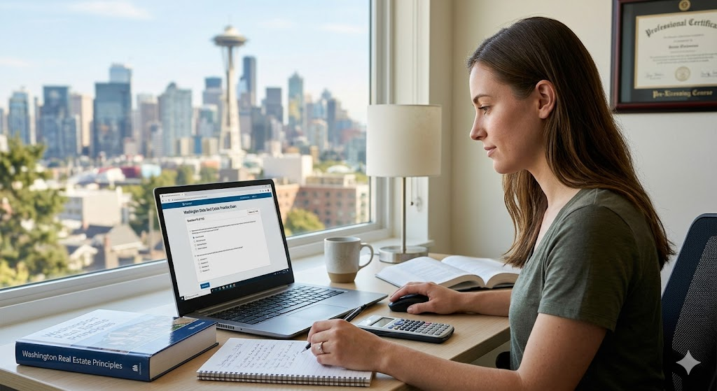Washington State Real Estate Practice Exam Banner