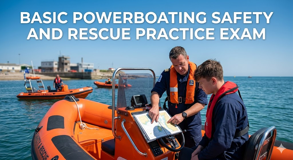 Basic Powerboating, Safety and Rescue Practice Test Banner