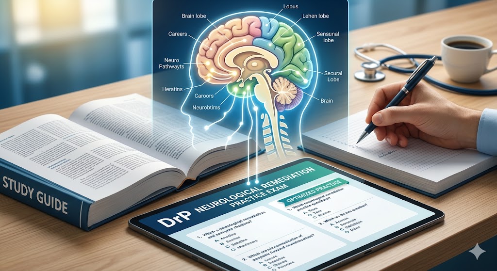 DrP Neurological Remediation Practice Test Banner