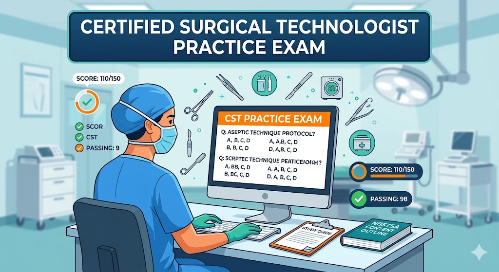 Certified Surgical Technologist (CST) Practice Exam Banner