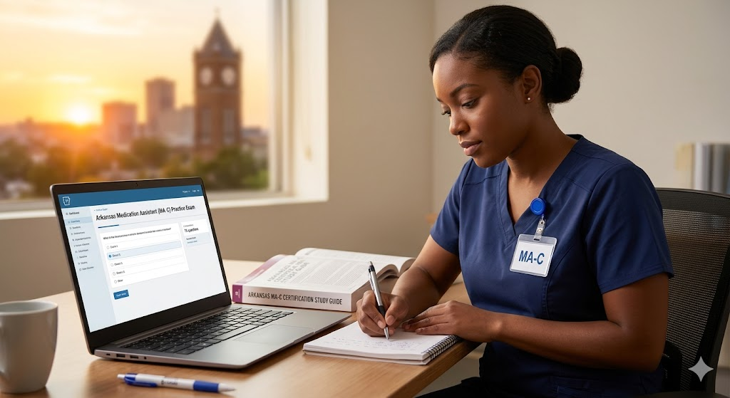 Arkansas Medication Assistant - Certified (MA-C) Board Practice Exam Banner