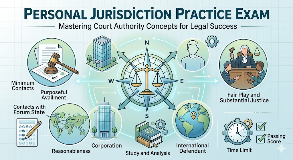 Personal Jurisdiction Practice Test Banner